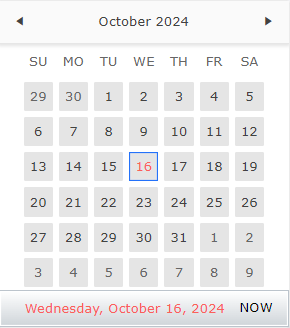 A screenshot of a calendar

Description automatically generated